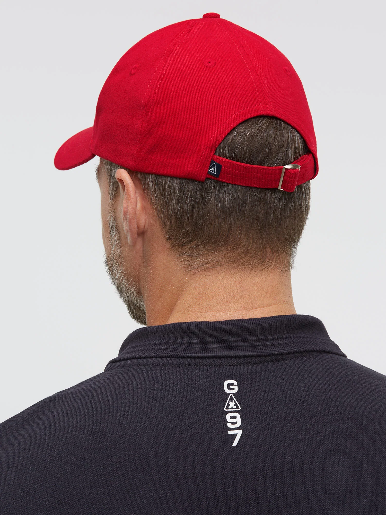 Basecap mit Rubber Artwork core red - Image 3