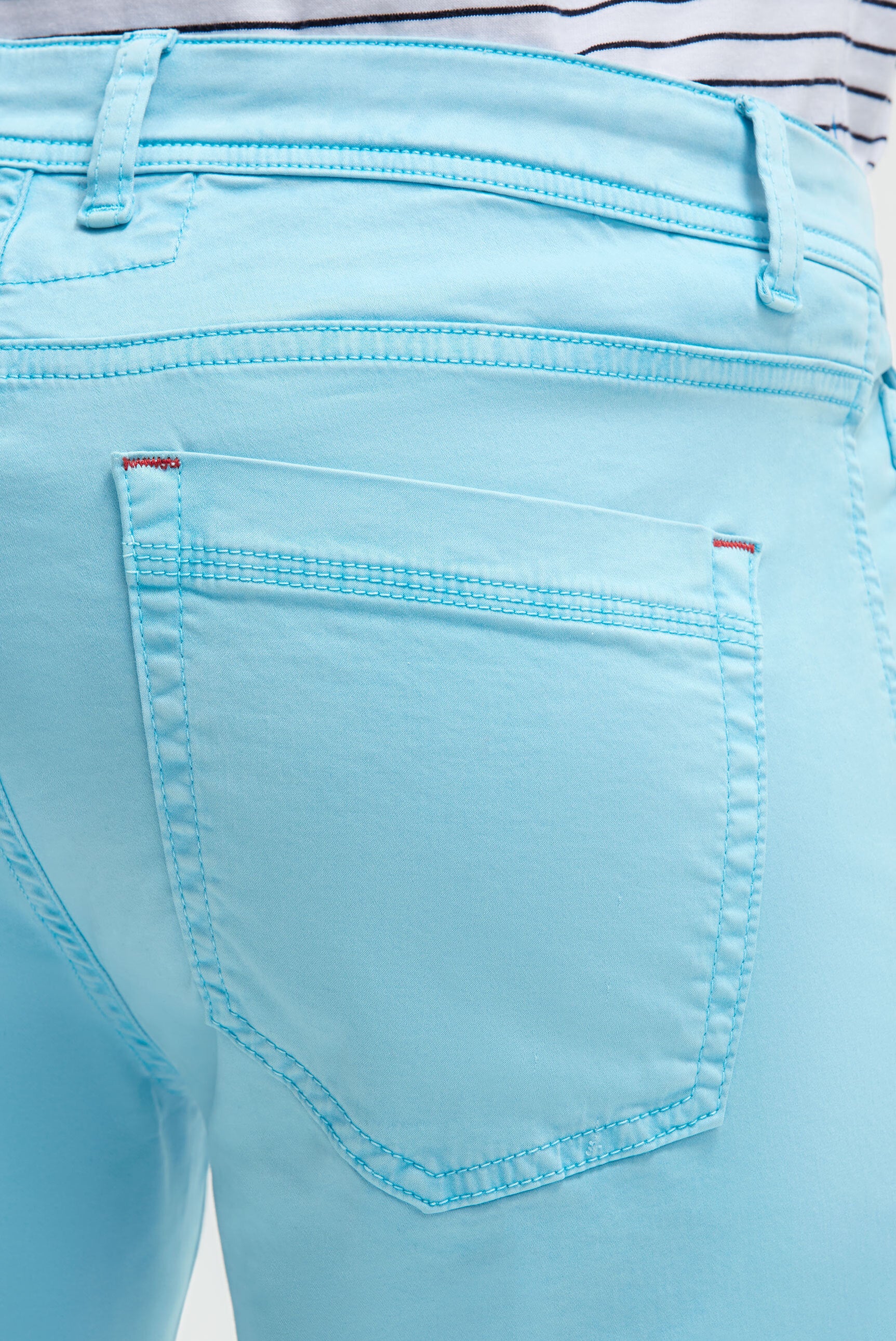 Chino Bermuda Slim Fit aquarius - Image 7