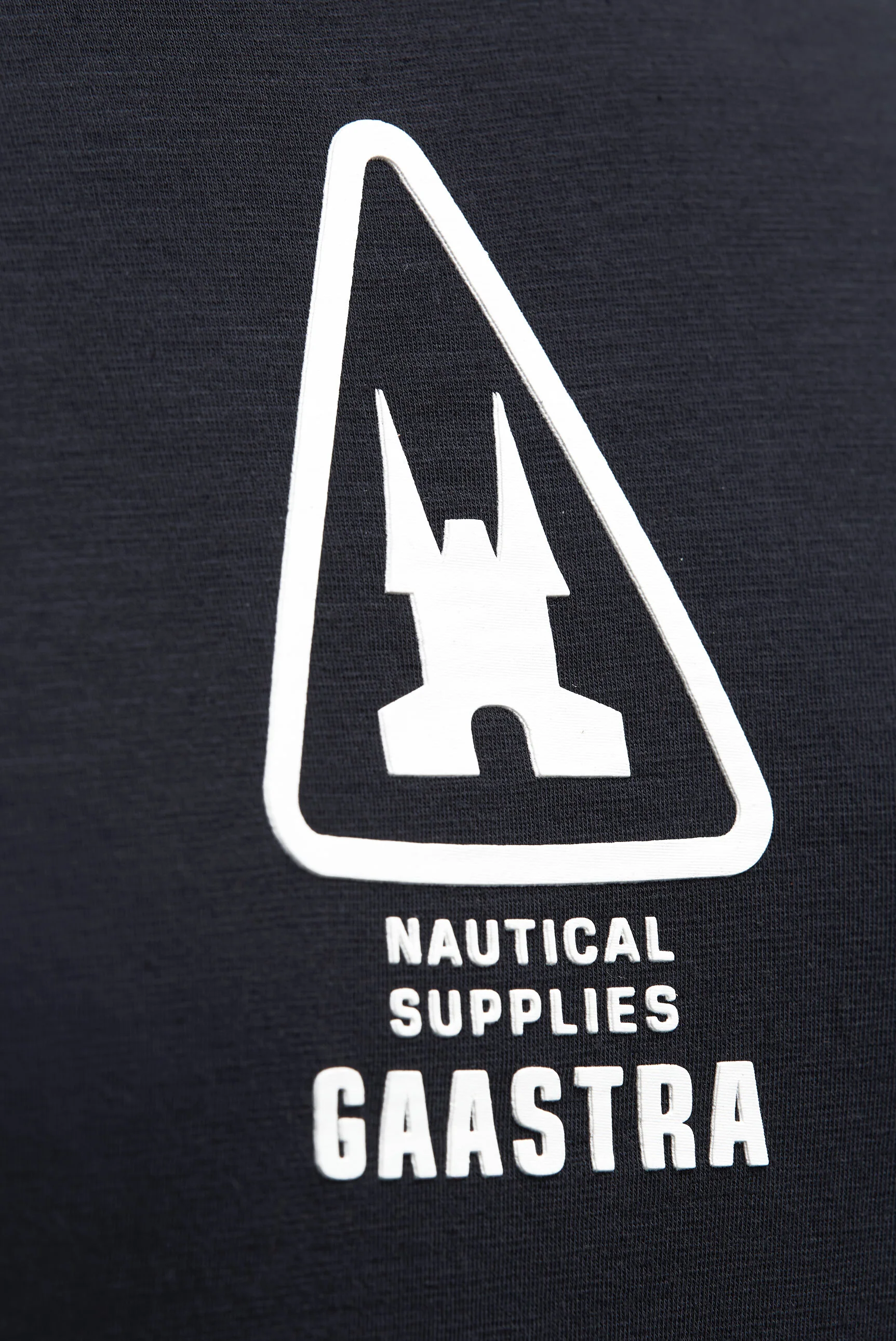 T-Shirt Rundhals mit Rubber Back Print blue navy - Image 6